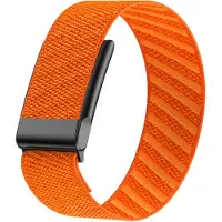 Strap-it Gebreid bandje Nylon geschikt voor WHOOP 5.0 - Oranje