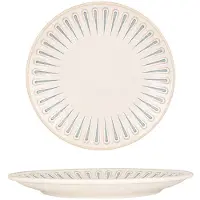 RINART Dessertbord sierra porselein 23 cm set van 6