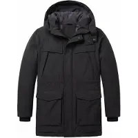 Local Fanatic Parka Heren - Heren Winterjassen Volwassen - LF891 - Zwart - Maat XL