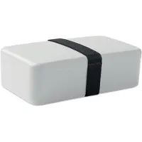 Midocean 2 pack PP lunchbox met RPET elastieksluiting. Inhoud: 750ml Kleur Grijs