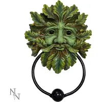 Nemesis Now - Green Man Deurklopper - Groen