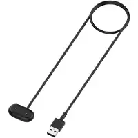 Strap-it USB-A Oplader Geschikt voor Fitbit Air – Vervangende Oplaadkabel – 1 Meter – Zwart