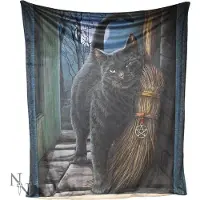 Nemesis Now Fleece deken A Brush With Magick - Lisa Parker