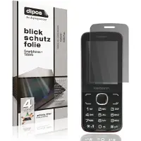 Dipos – Matte Privacy Screenprotector geschikt voor Karbonn K490 Plus | Anti-Spy Beschermfolie