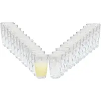Bormioli Rocco Drinkglazen Diamonds - 24x stuks - transparant - 470 ml - glas - 8 x 14 cm