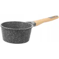 Starke PRO Ashen Granite Steelpan 1,2L - Antiaanbaklaag & Inductie