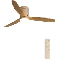 Create - Stille 40W plafondventilator met technische ABS bladen in verschillende maten - Met licht - WIND CALM