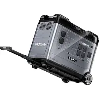 Oukitel P5000E Pro Draagbaar Stroomstation 5120Wh 4000W LiFePO4 Accu Noodstroom Thuis