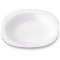 Tadar Ines Diep Kwadraat Wit Opaal Glazen Soepbord 21,5 cm