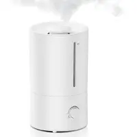 G&G ultrasone luchtbevochtiger - Air Humifier - Vernevelaar - Slaapkamer - Babykamer - Woonkamer - 40m2 - 4 liter - 27 uur - wit