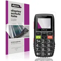 Dipos – 4x Beschermfolie geschikt voor artfone C1 | Krasbestendige & heldere Screenprotector Ultra-Thin