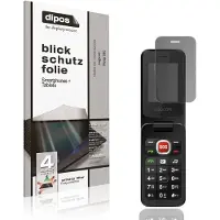 Dipos – Matte Privacy Screenprotector geschikt voor Logicom Fleep S90 | Anti-Spy Beschermfolie