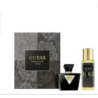 GUESS GIFTSET SEDUCTIVE NOIR FOR WOMEN 75ML EDP +125ML FRAGRANCE MIST