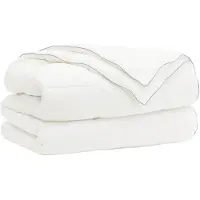 vidaXL Dekbed 140x200 cm 4 seizoenen 200+300 GSM Australische Wol Wit