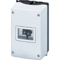 Siemens 3RV1913-1CA00 Geïsoleerde opbouwbehuizing 54 x 85 x 155 x 89 Kunststof 1 stuk(s) Piece