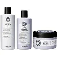 Maria Nila Sheer Silver Luxury Set - 350+300+250ml