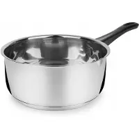 Tadar RVS steelpan 16cm 1.4L - Geschikt voor alle warmtebronnen