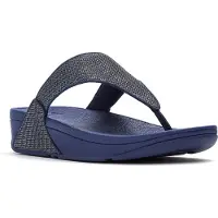 FitFlop Lulu shimmerglitz toe-post sandals