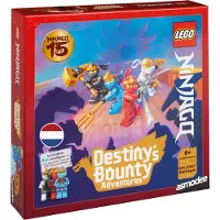 LEGO NINJAGO Destiny’s Bounty Adventures Bordspel | Coöperatief Familiespel | 2 tot 4 Spelers | Vanaf 8 Jaar | 30 Minuten