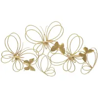 Mauro Ferretti Wandkandelaar Butterflies 61×12×34 cm