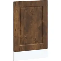 vidaXL Vaatwasserfront, Porto gerookt eikenhout, 45x1,5x57 cm