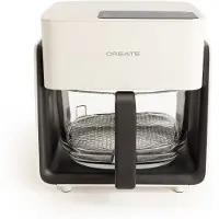 Create - 4,2L Glazen Airfryer - AIR FRYER STUDIO CRYSTAL