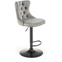 Intesi Charlotte Hocker - Stijlvol Velours met Hoogteverstelling