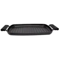COSY&TRENDY Durable Grillpan No Stick Zwart 48x29xh4 ,5cm Aluminium