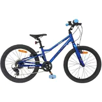 Volare Venom Kinderfiets - Jongens - 16 inch - Blauw - Twee Handremmen