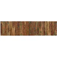 vidaXL Hoofdbord 200 cm massief gerecycled hout meerkleurig