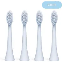 Smyle Opzetborstels voor Elektrische Tandenborstel – 4 Stuks – Ocean Bound Gerecycled Plastic – Soft – Wit