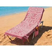 Markenlos – strandlaken 70 x 180 cm, 100% katoen, zandvrij en ademend, ideaal voor strand en kinderbed