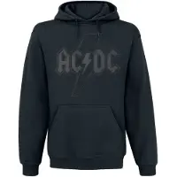AC/DC Trui met capuchon - Logo Black - S tot 5XL - voor Mannen - zwart | Maat S