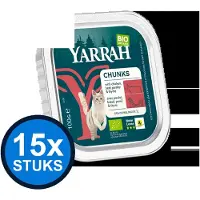 Yarrah 15x cat bio alu grainfree brokjes rund 100gr