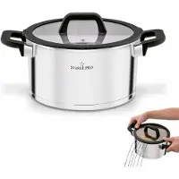 Starke PRO Rigor Inductie Pan 5,7L RVS met Deksel - 24cm