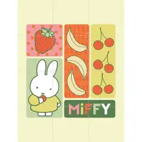 IXXI Nijntje Fruit Groen, Nijntje - 60 x 80 cm - Grote wanddecoratie en posters - Cartoonesk, Kleurrijk, Speels, Kinderkamer, Kinderen, Fruit