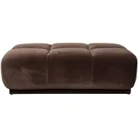 Zuiver Hocker Hazel Ottoman Brown