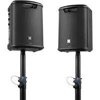 VONYX PRO X1A PA systeem met standaards - draadloze speaker set - Bluetooth speakers - 500W