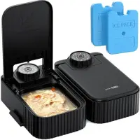 Vali Automatische Voerbak - Voerdispenser - Automatische Voerbak Kat - Zwart - 24cm x 29cm x 8cm