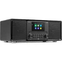 Audizio DAB radio - Palmi - Radio met cd speler - Bluetooth radio - FM, DAB+ en USB - Zwart