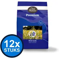 Deli Nature 12x Premium wilde zaden 600gr