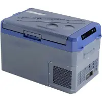 SP Koelbox - 28L Capaciteit - Elektrische Koelbox - Elektrische Koelbox Compressor - Grijs/Blauw - 64cm x 41cm x 41cm