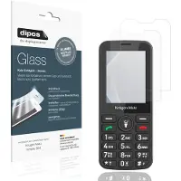 Dipos – 2x Matte Pantserfolie geschikt voor Kruger Matz Simple 924 | 9H Screenprotector