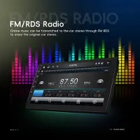 Podofo Wentinkmo 9 inch 2Din 4 - 64G autoradio draadloze Carplay - Bluetooth autoradio stereo