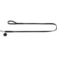 Hunter Hondenriem Solid Education Zwart 150 cm x 11 mm