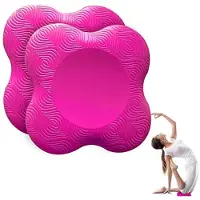 Famanu – Set van 2 kniekussens voor yoga, antislip kniebeschermers, slijtvast en beschermend voor knieën, handen, polsen en ellebogen