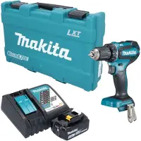 Makita DDF 485 RT1K accuboormachine 18 V 50 Nm borstelloos + 1x accu 5,0 Ah + oplader + koffer