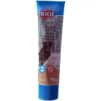 Trixie - Pate lam - Beloning hond - Hondensnack - 110 gram - 1 tube - Honden training - Hondensnack