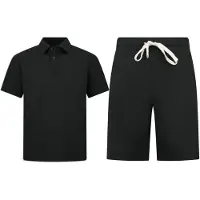 Enos Zomerset ribbed oversized polo shirt