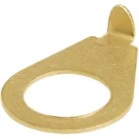 Boston DP-9095-G Pointer Washers – 6 stuks, Goud, 9,5 mm Gat (Voor Inch Potmeters)
